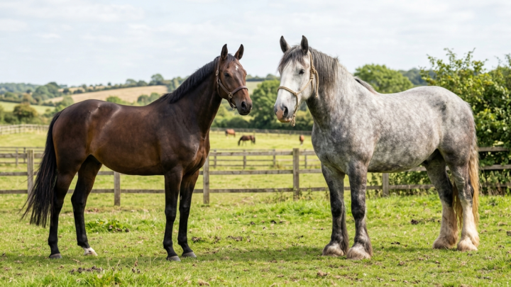 Dansk varmblod versus koldblodig hest - hvad er forskellen