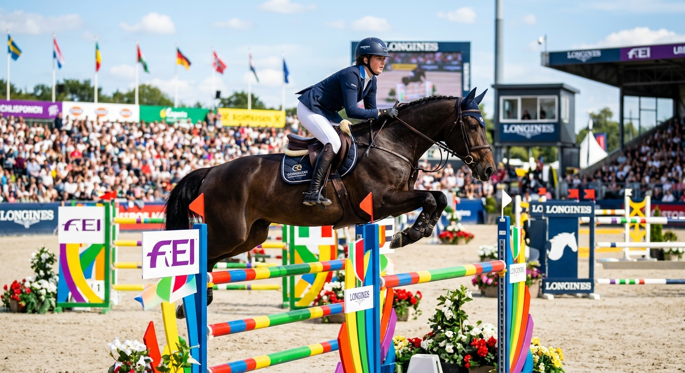 Forberedelse til springkonkurrence - trin for trin
