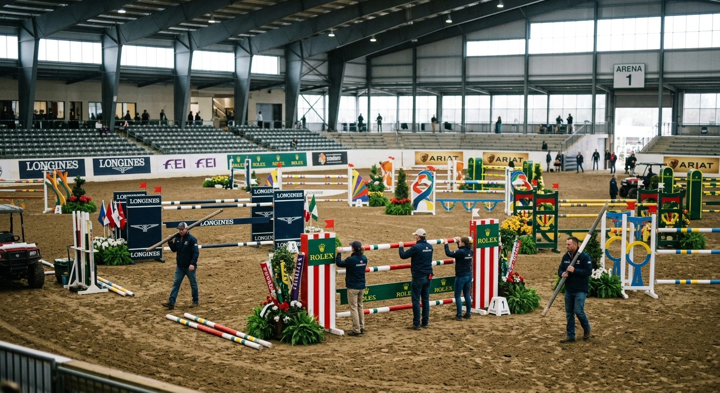 Forberedelse til springkonkurrence - trin for trin